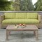 Lime - Green Abstract & Geometric Upholstery Fabric 54 Inches"